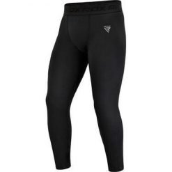 Legginsy RDX T15 Compression. Czarne bielizna sportowa damska RDX SPORTS, bez wzorów. Za 89.99 zł.