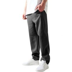 Spodnie Urban Classic basic. Brązowe spodnie materiałowe męskie Urban Classics, bez wzorów. Za 143.00 zł.