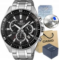 Zegarek Casio Zegarek męski EDIFICE RUBIO-1A z GRAWEREM. Zegarki męskie Casio, bez wzorów. Za 629.20 zł.