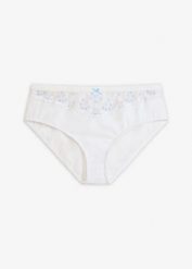 Figi maxi. Białe majtki damskie bonprix. Za 42.99 zł.