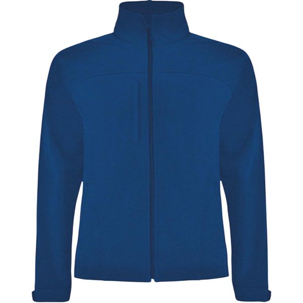 Męska Kurtka Soft Shell Rudolph. Niebieskie kurtki męskie ROLY, m, bez wzorów, sportowe, bez kaptura. Za 173.99 zł.