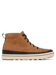 Sorel Trzewiki Metro II Chukka WP 2076781286 Brązowy. Brązowe botki męskie Sorel, bez wzorów, ze skóry, bez obcasa, bez zapięcia. Za 449.99 zł.