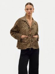 Vero Moda Kurtka koszulowa Kirby 10327896 Brązowy Regular Fit. Brązowe kurtki damskie Vero Moda, s, bez wzorów, z bawełny, bez kaptura. Za 132.99 zł.