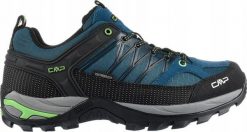 Buty trekkingowe męskie CMP Rigel Low 3Q54457-15MR Niebieskie 43. Niebieskie trekkingi męskie CMP, bez zapięcia. Za 400.00 zł.