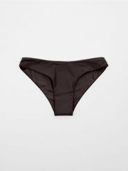 Jednolity dół od bikini - brązowy. Brązowe stroje kąpielowe damskie Sinsay, l, bez wzorów. Za 19.99 zł.