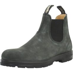 Buty BLUNDSTONE 587BS Szary. Czarne obuwie trekkingowe damskie Blundstone, ze skóry, bez zapięcia. Za 850.99 zł.