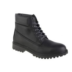 Trapery męskie LUMBERJACK RIVER. Czarne buty zimowe męskie Lumberjack, bez wzorów, bez obcasa, bez zapięcia. Za 299.99 zł.
