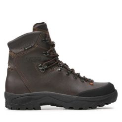 Trekkingi Crispi. Brązowe botki męskie Crispi, bez wzorów, z gore-texu, sportowe, bez obcasa, bez zapięcia. Za 1,279.00 zł.