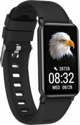 Smartwatch Maxcom FW53 Nitro 2 Czarny (MAXCOMFW53NITROBLACK). Czarne zegarki smartwatch MAXCOM, bez wzorów. Za 146.05 zł.