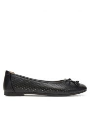 Clara Barson Baleriny WFA3602-3 Czarny. Czarne balerinki damskie Clara Barson, bez wzorów, z materiału, bez obcasa, bez zapięcia. Za 69.99 zł.