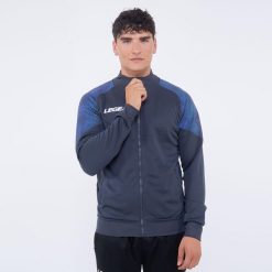 Oversize kurtka sportowa z zamkiem MANILA. Niebieskie kurtki sportowe damskie Legea, xl, bez wzorów, do biegania. Za 112.00 zł.