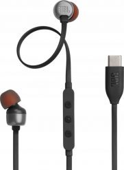 Słuchawki JBL Tune 310 USB-C Czarne. Czarne słuchawki douszne JBL. Za 79.00 zł.