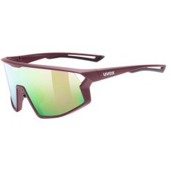 Okulary rowerowe UVEX Skyryse. Czerwone okulary przeciwsłoneczne damskie Uvex. Za 318.00 zł.