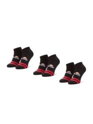 Ellesse Skarpety krótkie Melna SAAC0876 Czarny. Czarne skarpety męskie Ellesse, bez wzorów, z materiału. Za 49.99 zł.