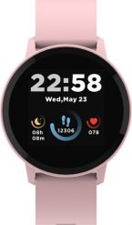 Smartwatch Canyon Lollypop SW-63 Różowy (CNS-SW63PP). Czerwone zegarki smartwatch Canyon, bez wzorów. Za 170.82 zł.