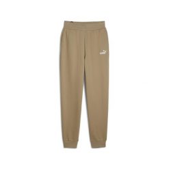 Puma Spodnie Ess+ Embroidery Fl 67000767. Brązowe spodnie dresowe damskie Puma, bez wzorów, sportowe, długie. Za 170.99 zł.