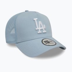Czapka z daszkiem New Era League Essential Trucker Los Angeles Dodgers. Niebieskie czapki damskie New Era, na zimę, bez wzorów. Za 129.99 zł.