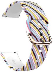 SILIKONOWY PASEK DO ZEGARKA SMARTWATCH 20MM DO SAMSUNG GALAXY WATCH 42MM / 2 41MM / 4 5 6 7 / HUAWEI WATCH GT 2 42MM / GT 3 42MM / AMAZFIT BIP GTS 4 3. Zegarki smartwatch Best Accessories, bez wzorów. Za 32.03 zł.