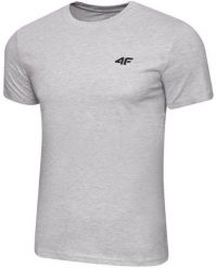 KOSZULKA MĘSKA BAWEŁNIANA T-SHIRT SPORTOWY 4F M2256 r XL. Koszulki sportowe męskie 4F, m, bez wzorów, z bawełny, bez ramiączek. Za 45.37 zł.