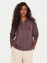 Roxy Bluza Surfing By Daylight ERJFT05048 Fioletowy Relaxed Fit. Fioletowe bluzy damskie Roxy, l, bez wzorów, bez ramiączek, bez kaptura. Za 279.99 zł.