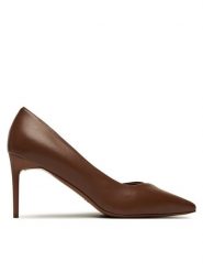 Max Mara Szpilki Phyllis 2524526191600 Brązowy. Brązowe szpilki damskie Max Mara, bez wzorów, ze skóry, bez obcasa, na szpilce, bez zapięcia. Za 2,339.00 zł.