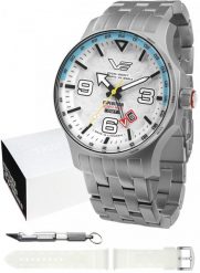 Zegarek męski Vostok Europe NH34-595A773B srebrny. Szare zegarki męskie Vostok Europe, bez wzorów, srebrne. Za 3,918.41 zł.