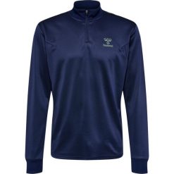 Półzapinana bluza dresowa Hummel HmlStaltic. Niebieskie bluzy męskie Hummel, s, bez wzorów, z dresówki, sportowe, bez ramiączek, bez kaptura. Za 182.75 zł.