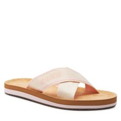 Klapki Big Star Shoes. Brązowe klapki damskie BIG STAR SHOES, bez wzorów, retro, bez obcasa, bez zapięcia. Za 99.99 zł.