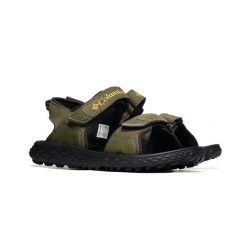Męskie sandały turystyczne Columbia KONOS HIKER 2-STRAP 2121561383. Zielone sandały męskie Columbia, na lato, bez wzorów, z gumy, bez zapięcia. Za 239.00 zł.