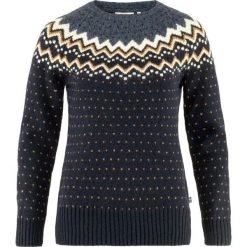 Fjall Raven Övik Sweter Dzianinowy W Damskie. Niebieskie swetry nierozpinane damskie Fjällräven, s, bez wzorów, z dzianiny, bez kołnierzyka, bez ramiączek. Za 915.60 zł.