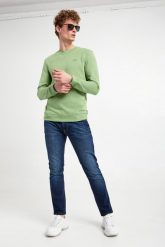 Bluza męska crewneck Salazar JOOP! JEANS. Bluzy męskie JOOP! Jeans, l, bez wzorów, z jeansu, bez ramiączek, bez kaptura. W wyprzedaży za 304.85 zł.