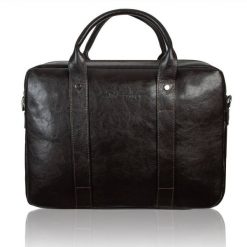 Torba męska skórzana Tizano TM07 czekoladowa. Brązowe torby na ramię męskie TIZANO, ze skóry, na ramię. Za 434.00 zł.