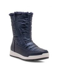 Clara Barson Śniegowce SHE WSS21007-03 Granatowy. Niebieskie śniegowce damskie Clara Barson, z materiału, bez zapięcia. Za 129.99 zł.