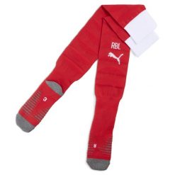 Męskie skarpety RB Leipzig 25/26 PUMA For All Time Red White. Białe skarpety męskie Puma, bez wzorów. Za 109.00 zł.