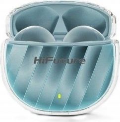 Słuchawki HiFuture Elegant niebieskie. Niebieskie słuchawki bezprzewodowe HiFuture. Za 75.95 zł.