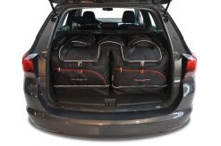 Torby Do Bagażnika Opel Astra Tourer 2016-2021 5Szt Kjust. Czarne torby podróżne damskie KJUST, bez wzorów, z kauczuku. Za 1,586.00 zł.