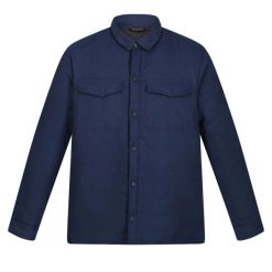 Męska Koszula Ocieplana Gawayne. Niebieskie koszule męskie Regatta, l, bez wzorów, sportowe, bez kołnierzyka, bez ramiączek. Za 125.99 zł.