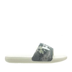 Klapki damskie Helly Hansen Slide. Zielone klapki damskie Helly Hansen, bez wzorów, eleganckie, bez obcasa, bez zapięcia. Za 199.50 zł.