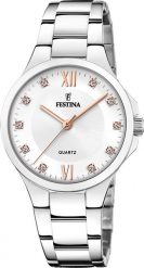 Zegarek Festina Zegarek damski Festina F20582-1 srebrny. Szare zegarki damskie Festina, srebrne. Za 415.00 zł.