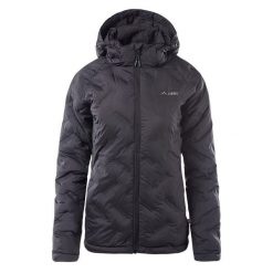 Pikowana Kurtka Damska Ally. Czarne kurtki sportowe damskie ELBRUS, m, bez wzorów, bez ramiączek, bez kaptura, trekkingowe. Za 510.99 zł.