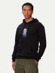 Billabong Bluza Burleigh EBYFT00185 Czarny Relaxed Fit. Czarne bluzy męskie Billabong, m, bez wzorów, z bawełny, bez ramiączek, bez kaptura. Za 369.99 zł.
