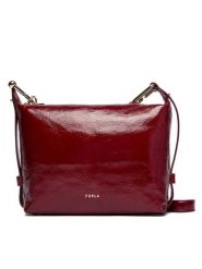 Furla Torebka WE00831 BX4100 CN 0053S 1007 Bordowy. Czerwone listonoszki damskie Furla, bez wzorów, ze skóry, bez dodatków. Za 1,299.00 zł.