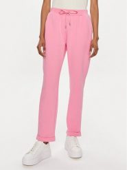 Liu Jo Sport Spodnie dresowe TA4172 FS090 Różowy Regular Fit. Czerwone spodnie sportowe damskie Liu Jo Sport, bez wzorów, z bawełny, sportowe. Za 559.99 zł.