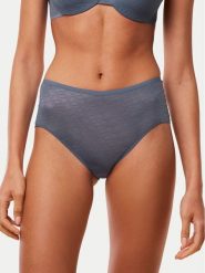 Triumph Figi klasyczne z wysokim stanem Triumph Signature Sheer Maxi EX 10215936 Niebieski. Niebieskie majtki damskie Triumph, z syntetyku. Za 79.99 zł.
