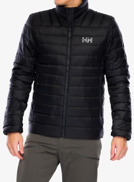 Kurtka puchowa męska Helly Hansen Verglas Down Jacket 2.0. Czarne kurtki męskie Helly Hansen, m, bez wzorów, z materiału, eleganckie, bez kaptura. Za 938.50 zł.