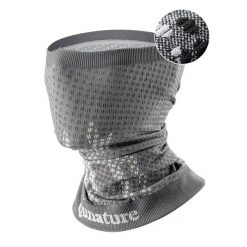 Komin narciarski Qunature bandana sportowa unisex. Szare szaliki męskie QUNATURE, bez wzorów. Za 39.99 zł.