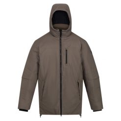 Yewbank II Regatta męska trekkingowa kurtka parka zimowa. Zielone kurtki męskie Regatta, na zimę, m, bez wzorów, klasyczne, bez kołnierzyka, z kapturem. W wyprzedaży za 249.99 zł.