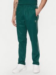 Adidas Spodnie dresowe adicolor Classics Beckenbauer JP2523 Zielony Slim Fit. Zielone spodnie sportowe męskie Adidas, l, bez wzorów, z bawełny. Za 189.99 zł.