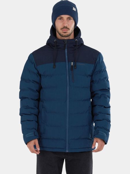 Kurtka przejściowa męska Fundango Passat. Niebieskie kurtki sportowe męskie FUNDANGO, l, bez wzorów, z materiału, bez kaptura. Za 649.00 zł.