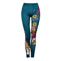 Legginsy sportowe damskie DEEP TRIP Garden. Legginsy damskie DEEP TRIP, bez wzorów. Za 179.00 zł.